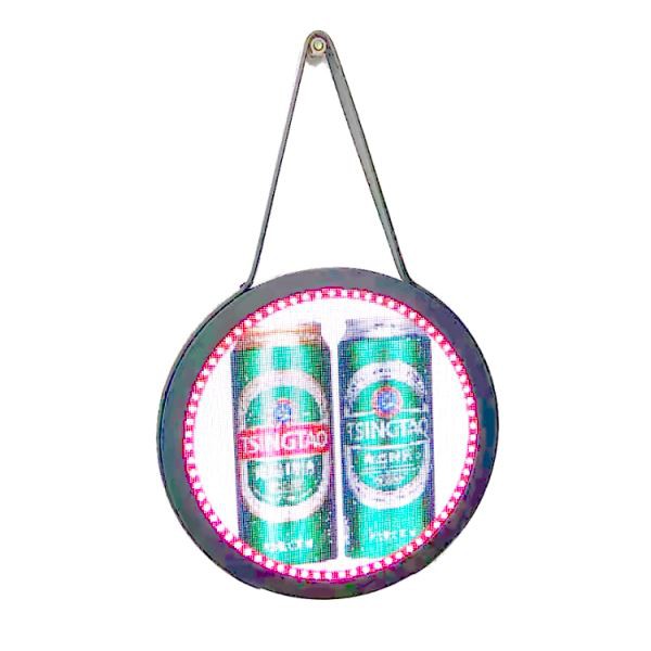 Pantalla rodona portàtil